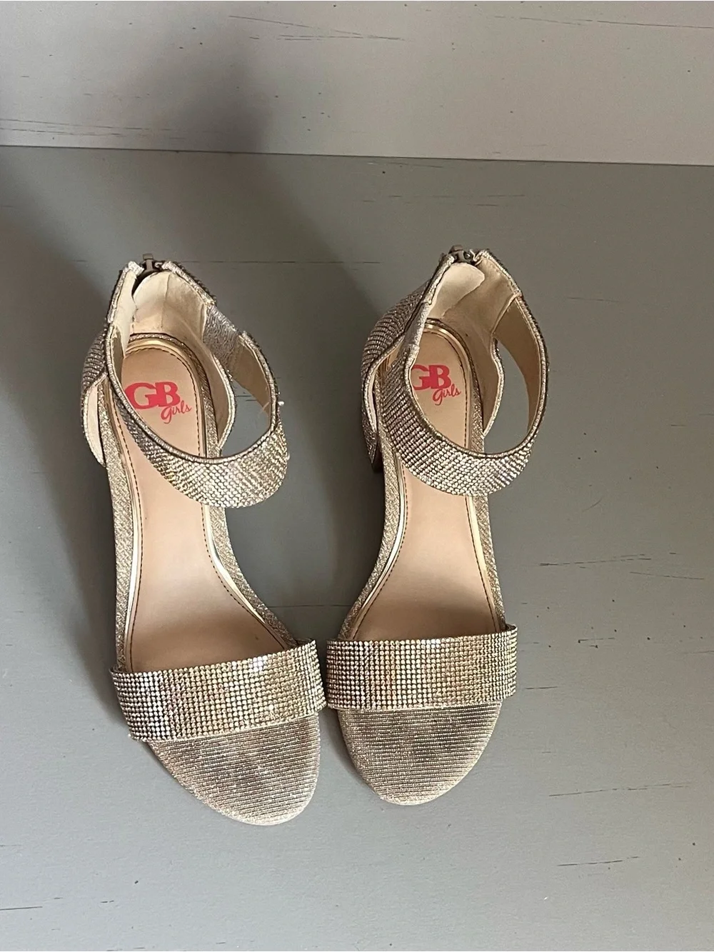 Gianni Bini shimmering gold